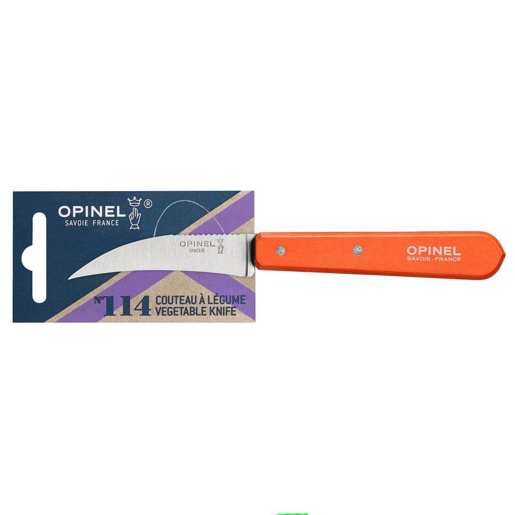 Opinel N114 Vegetable Knife Mandarin - NatureLife
