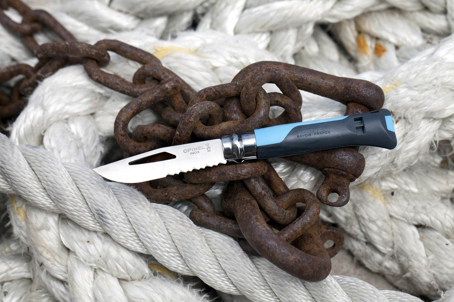Opinel N°08 Outdoor Soft Blue - NatureLife