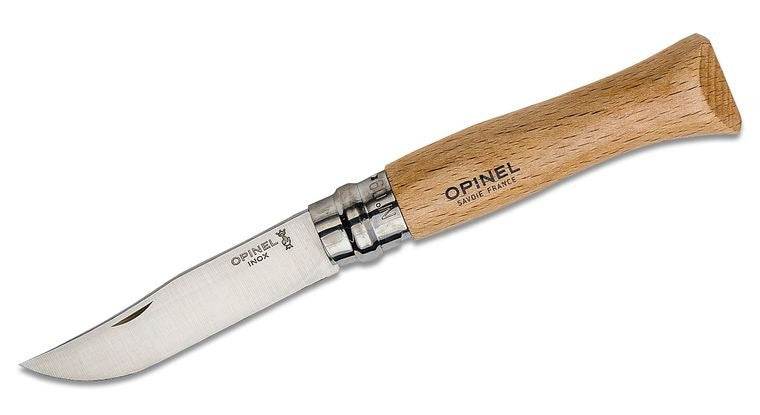 Opinel Blister N09 Beech Stainless Steel - NatureLife