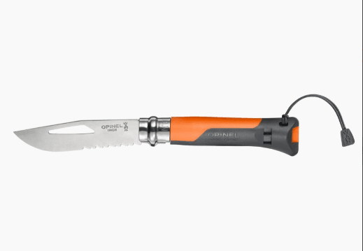 Opinel Blister N08 Outdoor Soft Orange - NatureLife