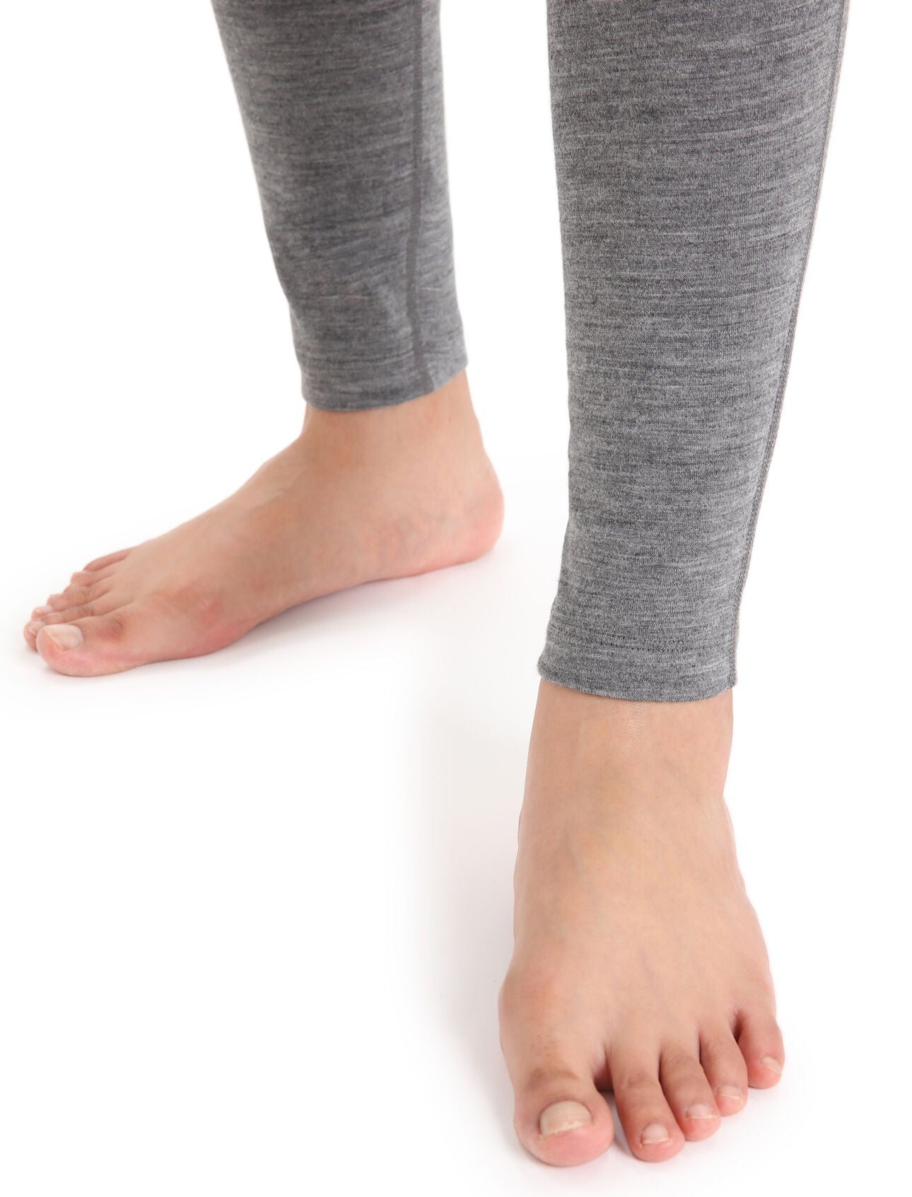 Icebreaker 200 Oasis Termiska Leggings I Merino Gritstone Heather