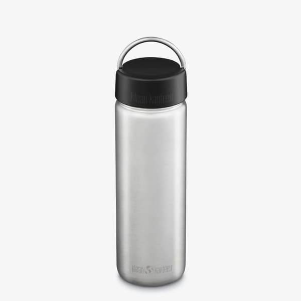 Klean Kanteen Wide 0.8L/1.2L Vattenflaska Svart - NatureLife