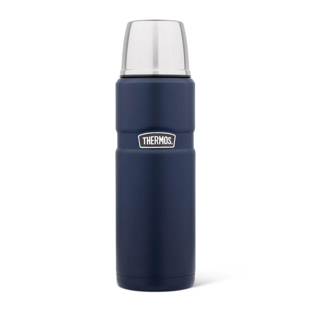 Thermos King Flask 0.5L/1.2L Navy - NatureLife