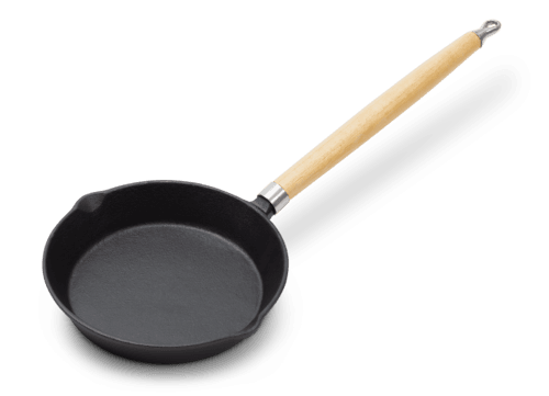 Vildmarkspanna gjutjärn 23 cm - NatureLife