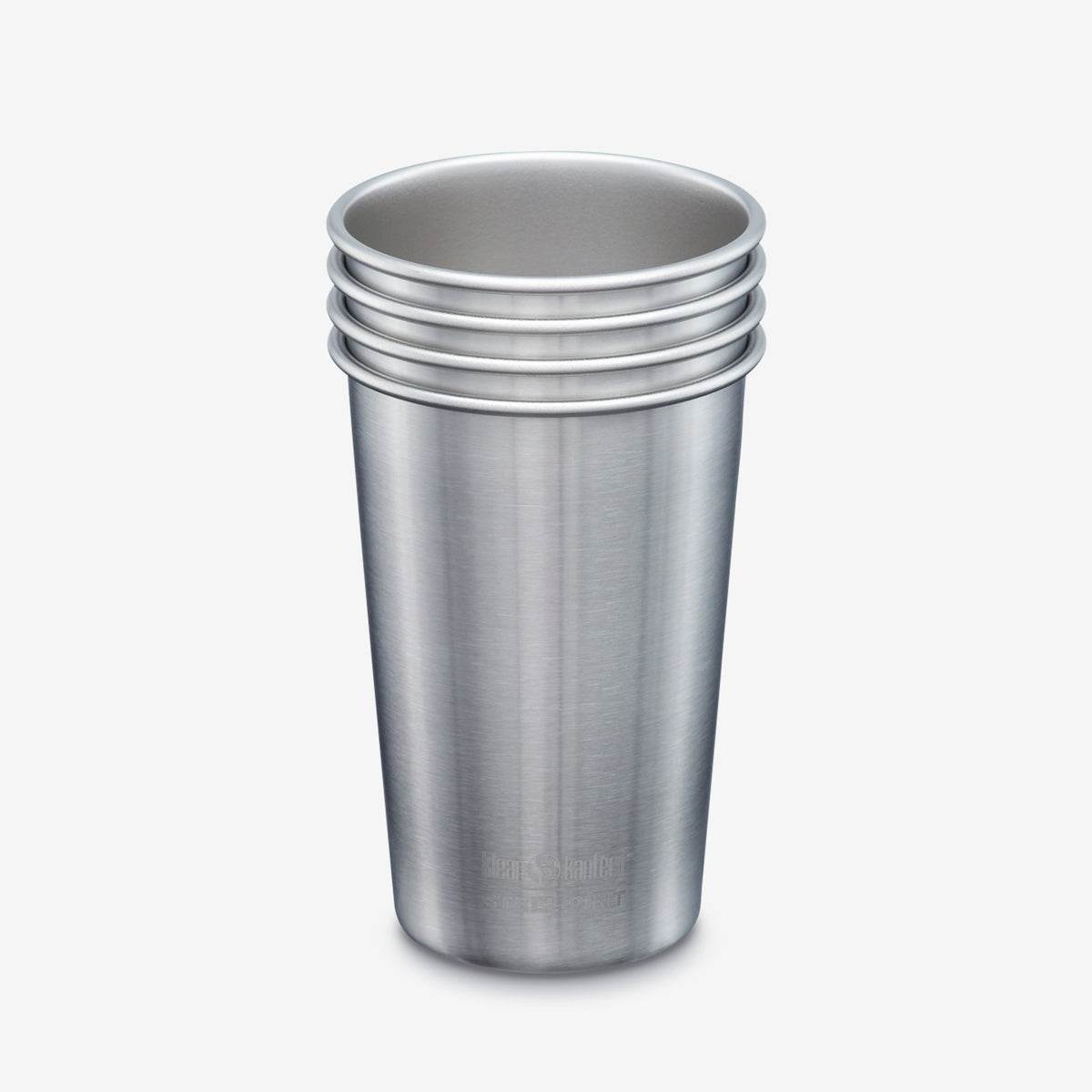 Klean Kanteen Stålmugg Pint 473ml 4-Pack - NatureLife