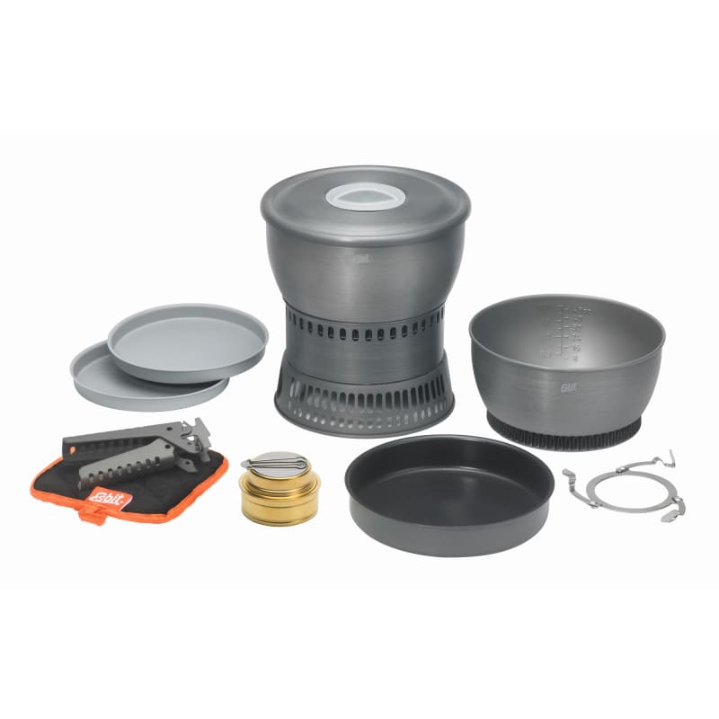 Esbit Cookset With Alcohol Burner 2,35L Metal