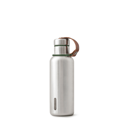 Black+Blum Steel Thermo Bottle Small 500ml Oliv - NatureLife