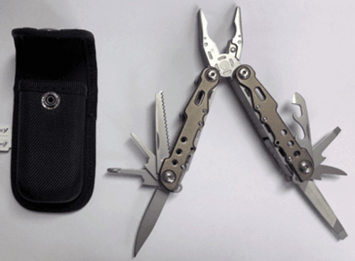 Multitverktyg Outback Grå 12 Funktioner - NatureLife