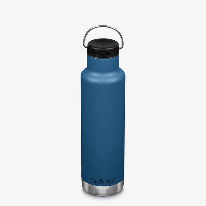 Klean Kanteen Isolerad Classic 355ML/592ML Vattenflaska/Termos Real Teal - NatureLife