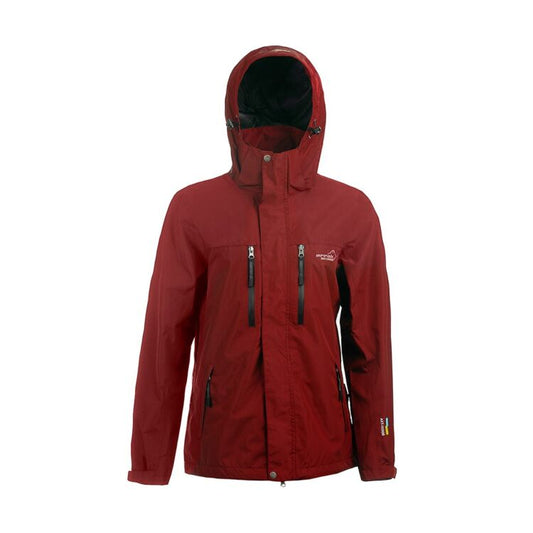 Arrak Outdoor Arrak Rain Jacket Men DK Red