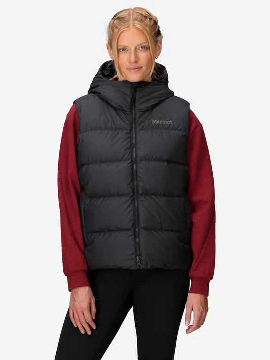 Marmot Wm's Strollbridge Hooded Down Vest Black