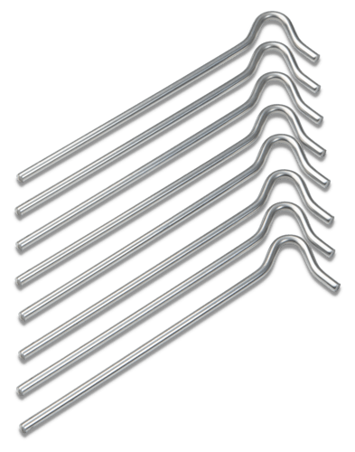 Tältpinnar Metall 20cm 8-Pack - NatureLife