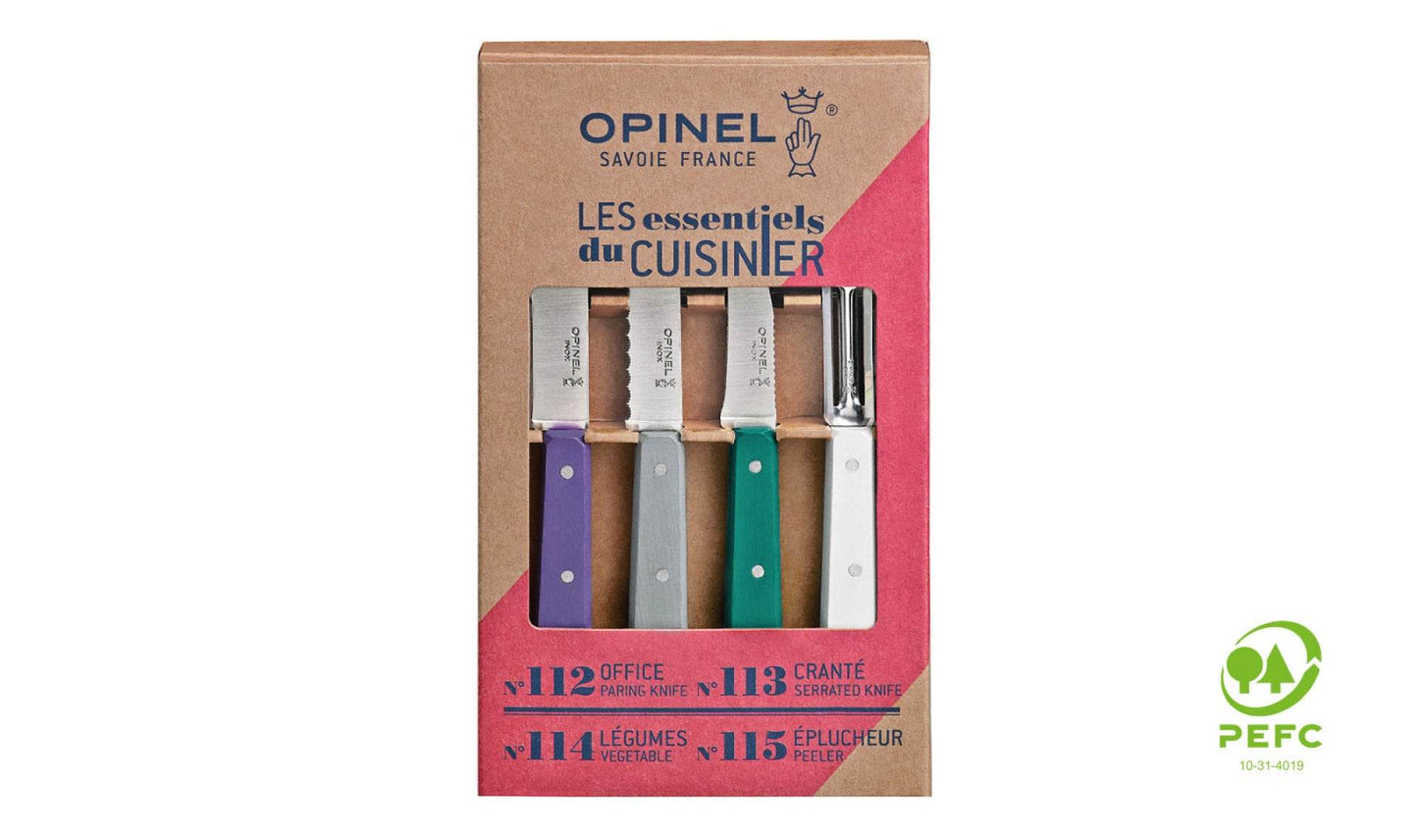 Opinel Art Déco 4 Skalknivsset - NatureLife