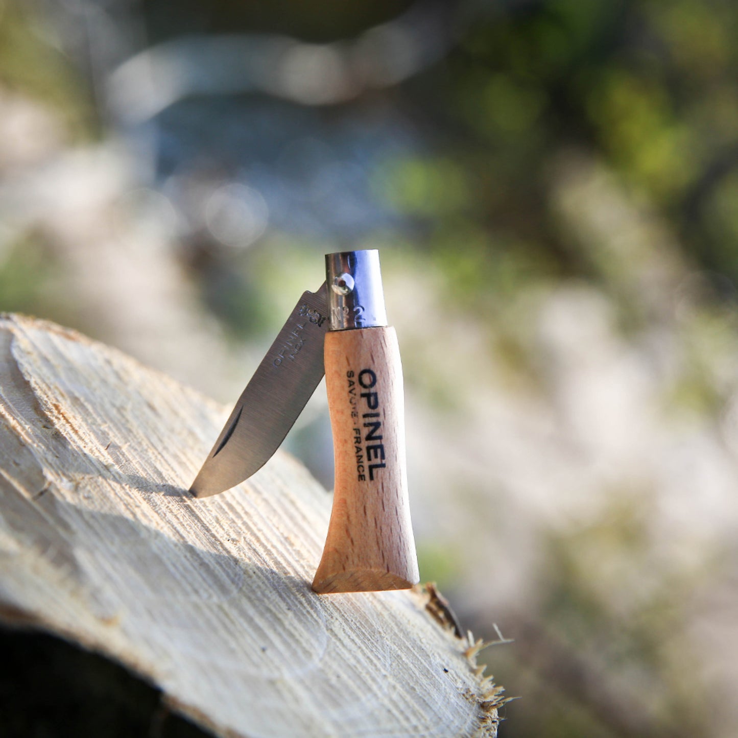 Opinel N°02 Beech Stainless Steel