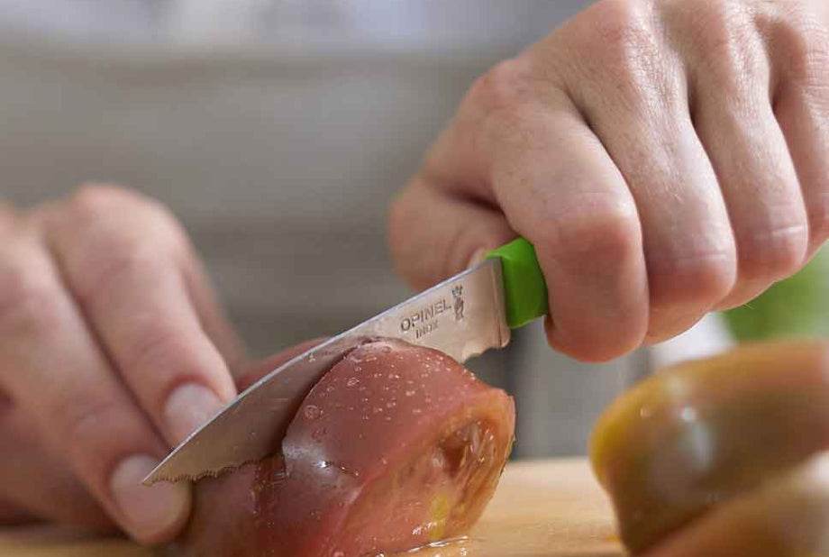 Opinel N°313 Serrated Green Kniv - NatureLife