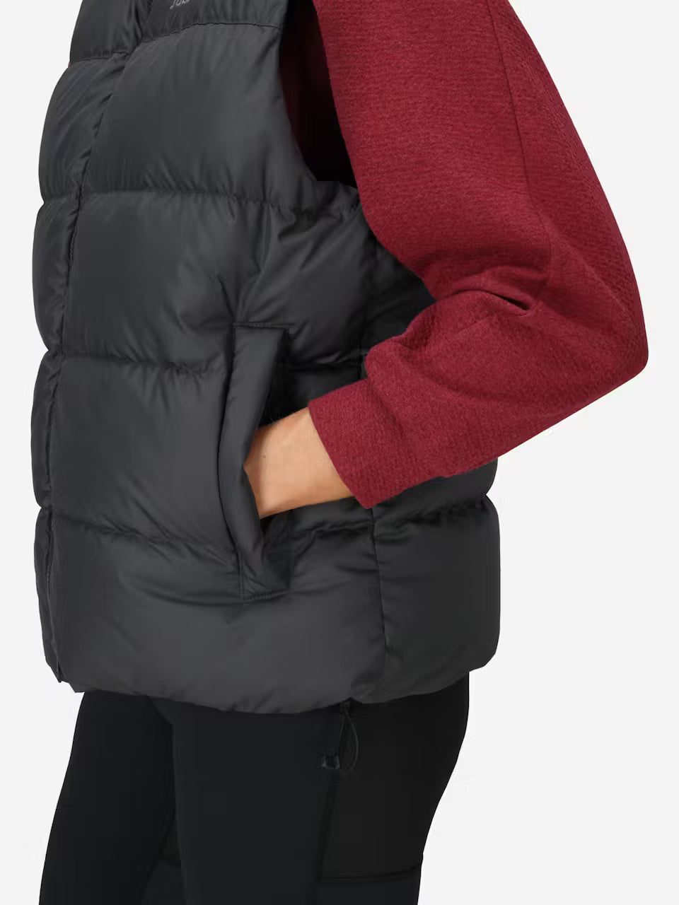 Marmot Wm's Strollbridge Hooded Down Vest Black