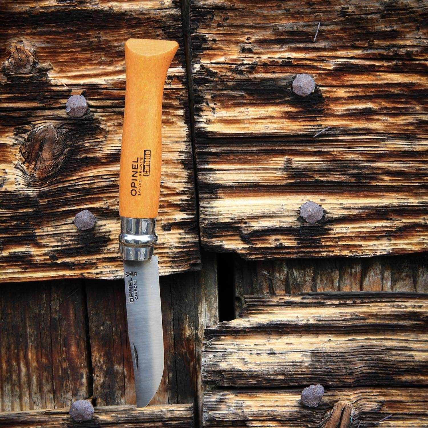 Opinel N°12 Beech Carbon - NatureLife