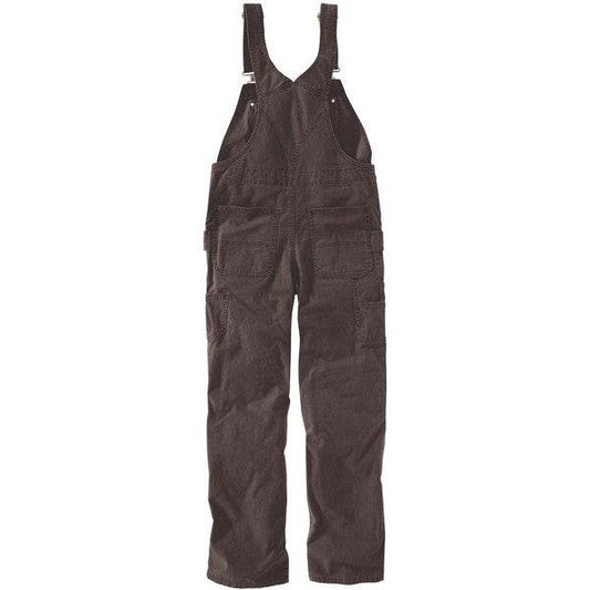Carhartt Crawford Bib Overall Dark Brown - NatureLife