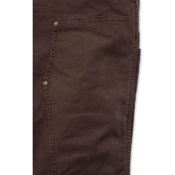 Carhartt Crawford Bib Overall Dark Brown - NatureLife
