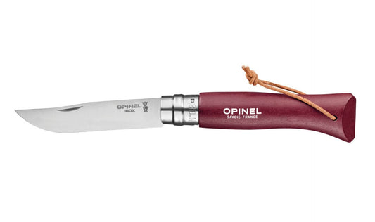 Opinel N08 Bushwhacker Garnet - NatureLife