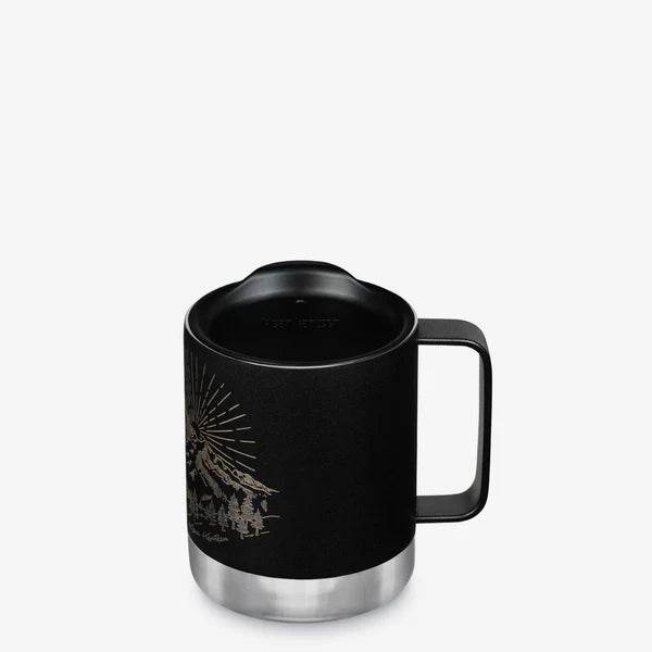 Klean Kanteen Camp Mug 355ml (Tumbler Lid) Mugg Mountain Black - NatureLife