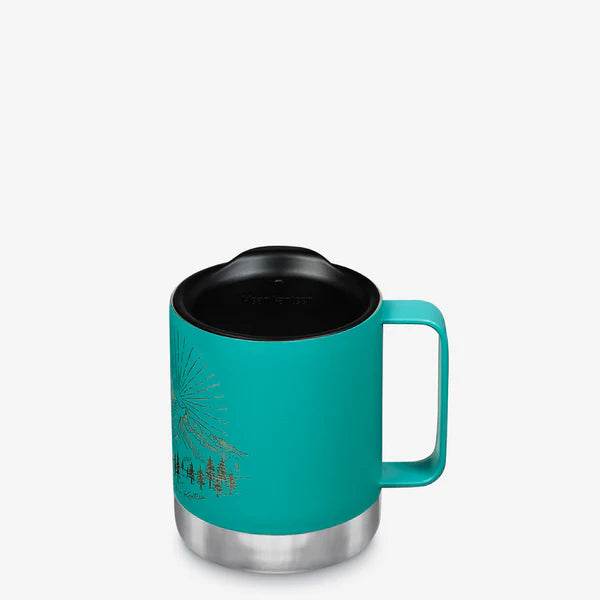 Klean Kanteen Camp Mug 355ml (Tumbler Lid) Mugg Mountain Porcelain - NatureLife