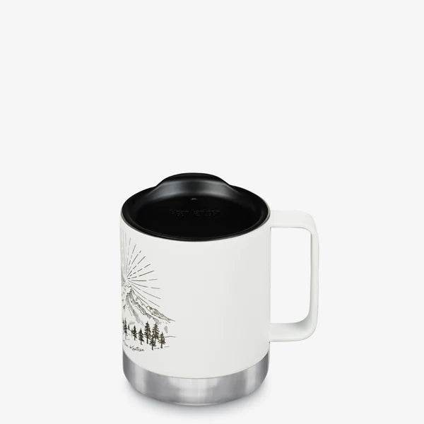 Klean Kanteen Camp Mug 355ml (Tumbler Lid) Mugg Mountain Matt Vit - NatureLife