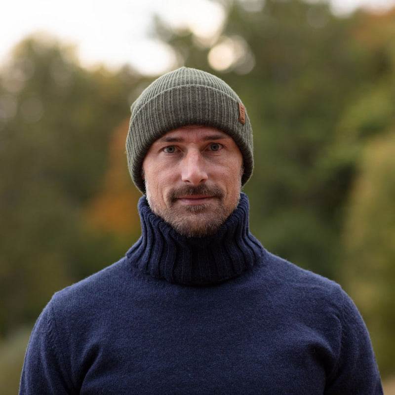 Sätila Fors Brown Label Mössa Army Green - NatureLife