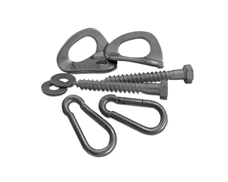 ENO Hammock Hanging Kit Silver