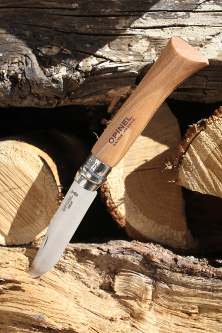 Opinel N°04 Beech Stainless Steel