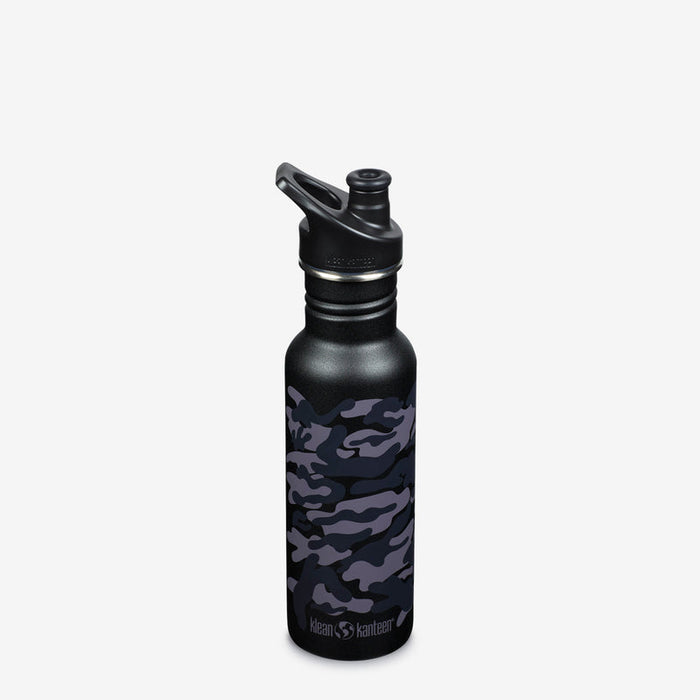 Classic Narrow 532ml Sport Cap Vattenflaska Black Camo