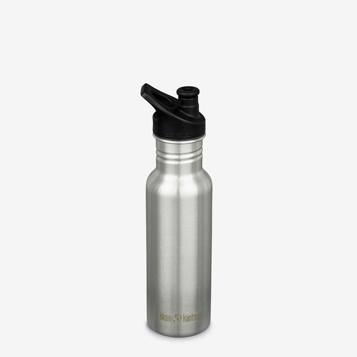 Classic Narrow 532ml Sport Cap Vattenflaska Silver