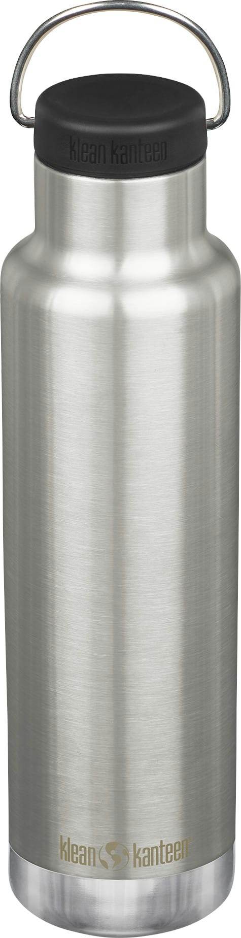 Klean Kanteen Isolerad Classic 592ML Vattenflaska/Termos Silver - NatureLife