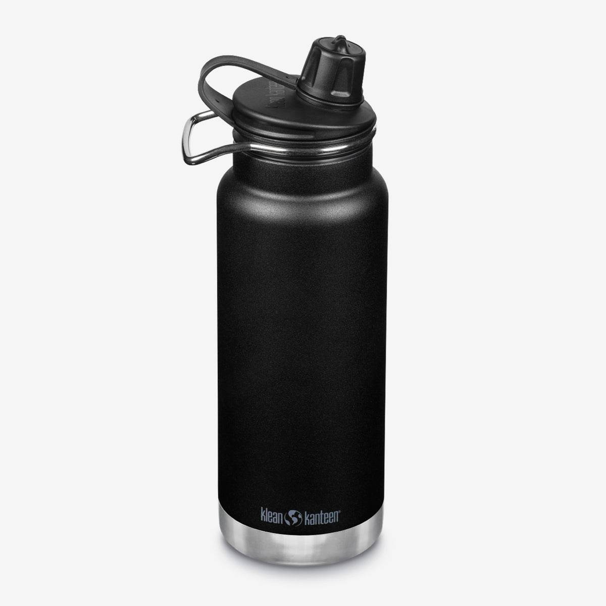 Klean Kanteen TKWide Isolerad 946ml (Chug Cap) Vattenflaska Svart - NatureLife