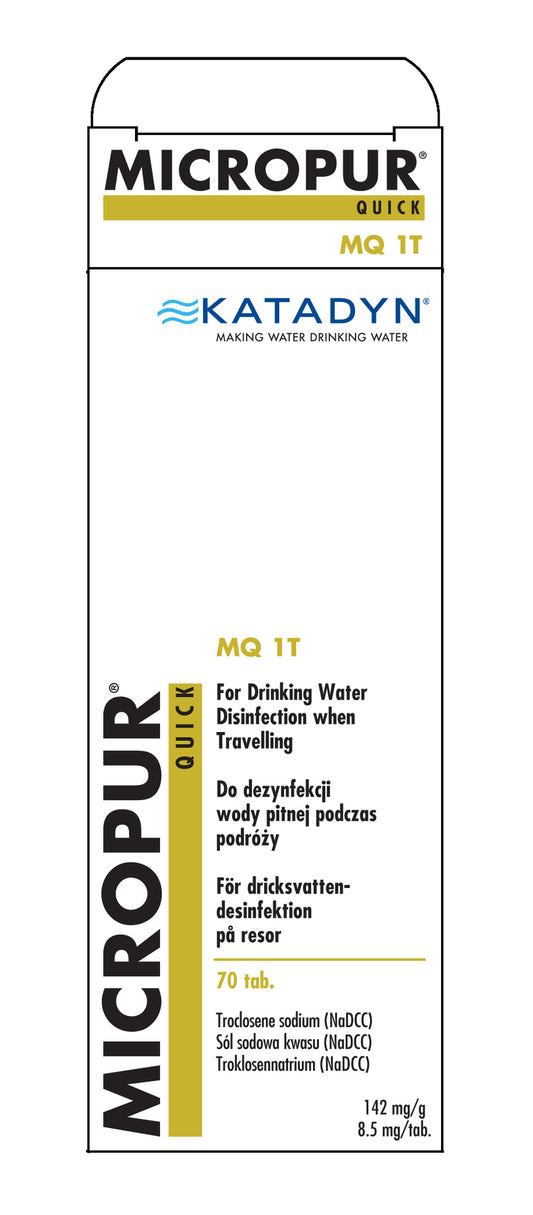 Katadyn Micropur Quick MT1T 70 Tabletter