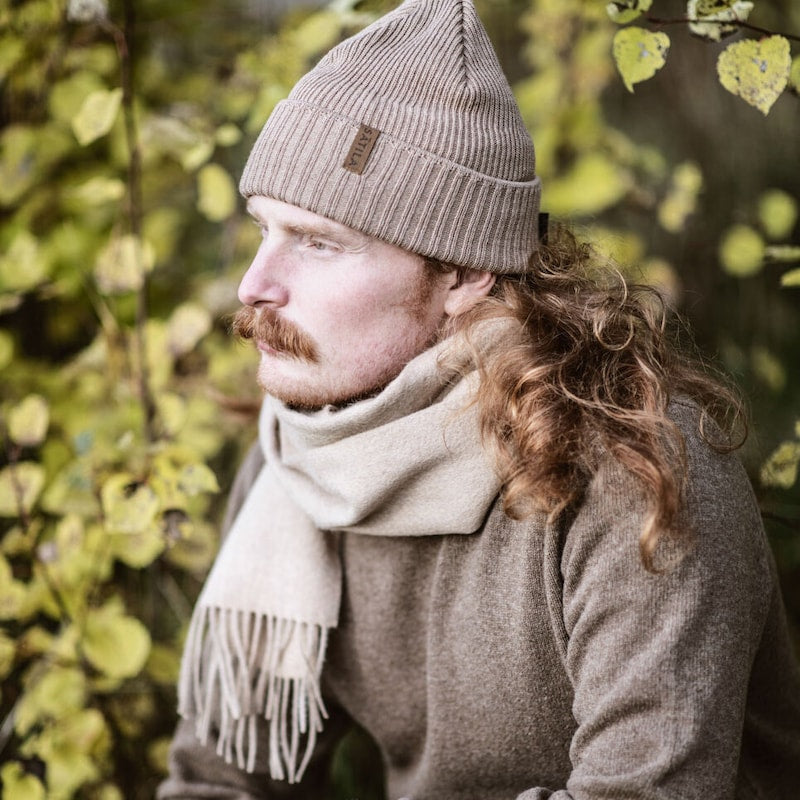 Sätila Fors Brown Label Mössa Beige Melange