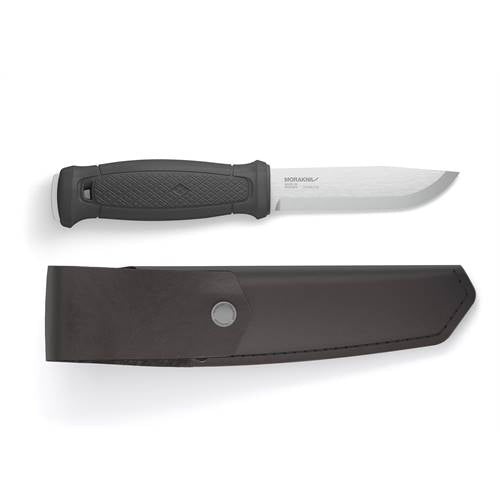 Morakniv Garberg (S) Med Läderfodral Black
