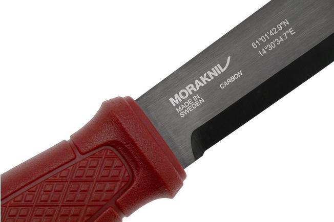 Morakniv Garberg med Plastslida Dala Red