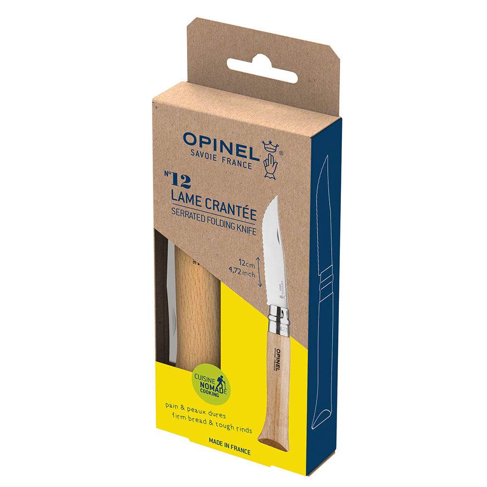 Opinel N12 Serrated Knife - NatureLife