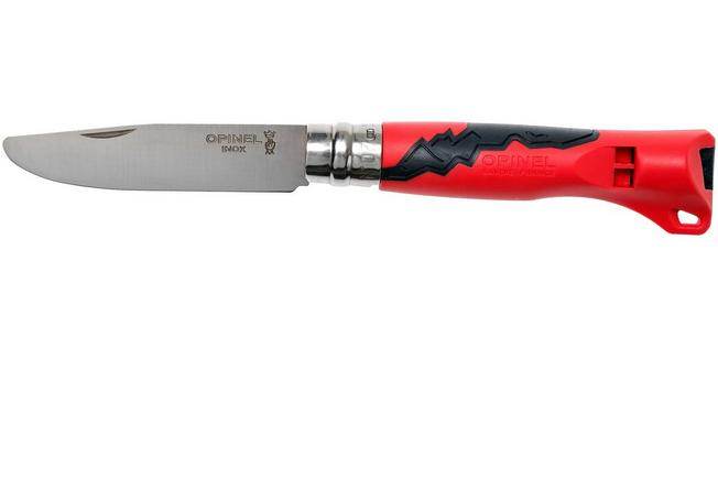 Opinel N07 Outdoor Junior Red - NatureLife