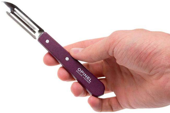 Opinel N115 Peeler Aubergine - NatureLife