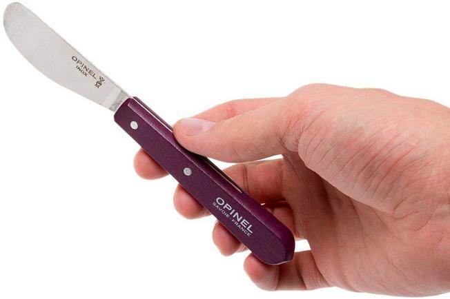 Opinel N117 Spreading Knife Aubergine - NatureLife