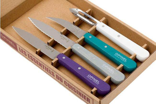 Opinel Art Déco 4 Skalknivsset - NatureLife