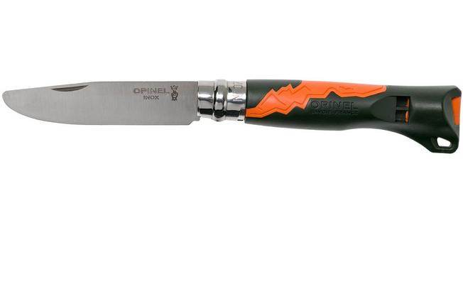 Opinel N07 Outdoor Junior Khaki Orange - NatureLife