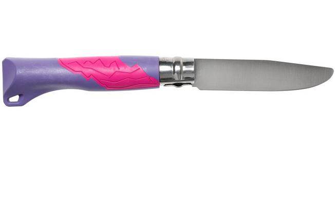 Opinel N07 Outdoor Junior Mauve Fuchsia - NatureLife