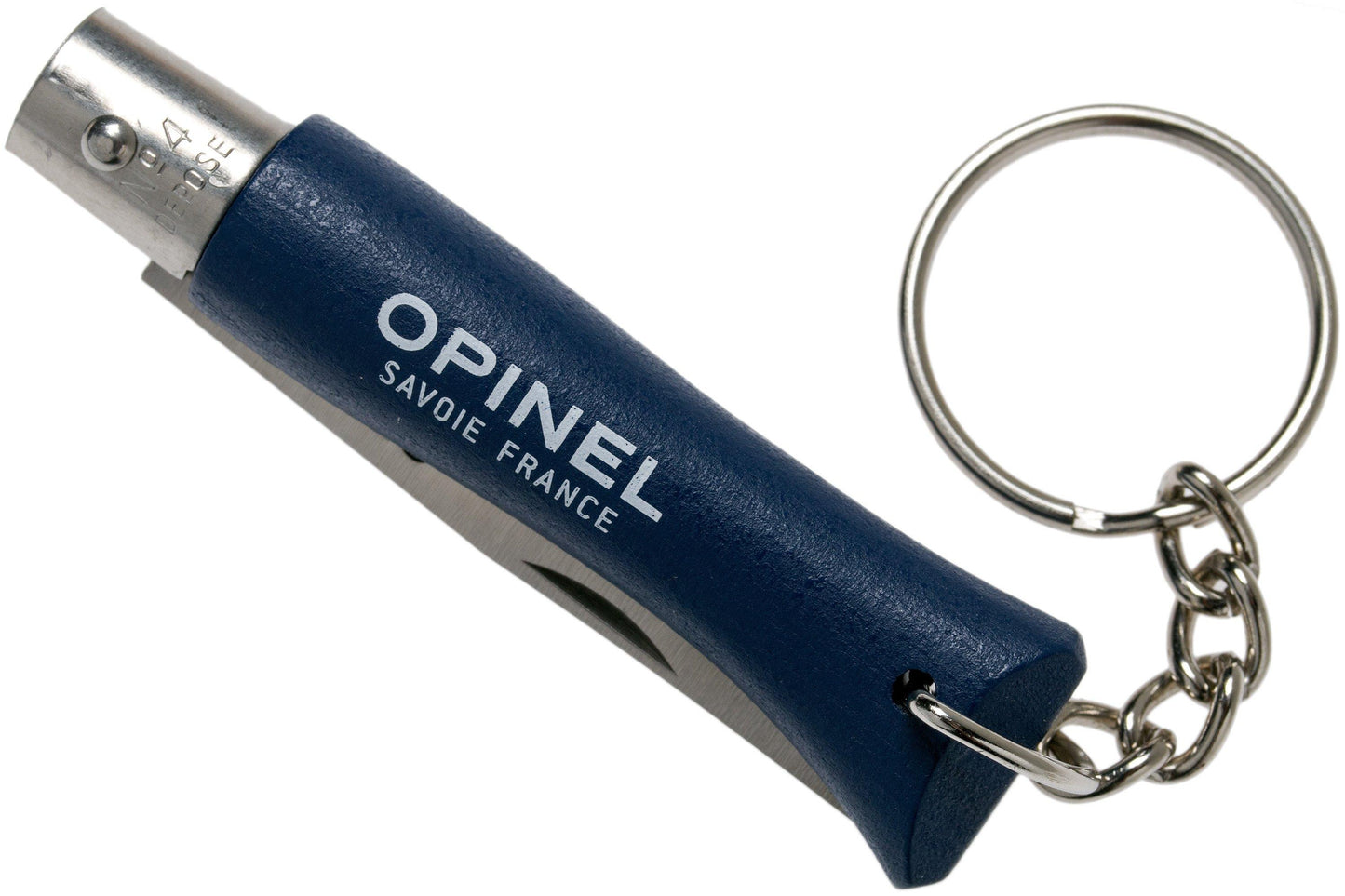 Opinel N°04 Keychain Mörkblå