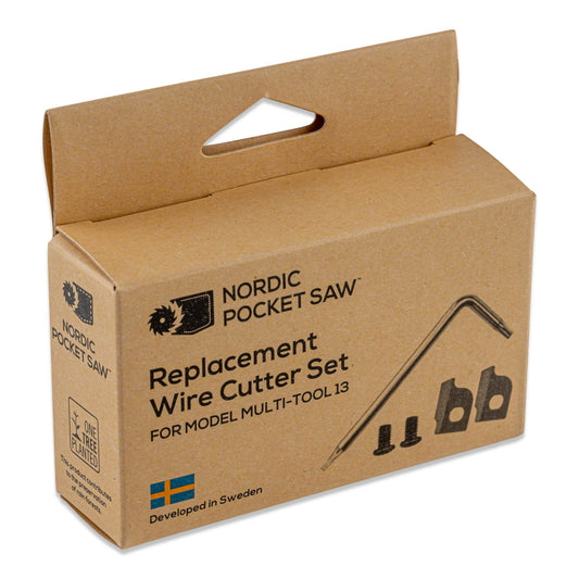 Nordic Pocket Saw Multi-Tool 13 Replacement Wire Cutter Set - NatureLife