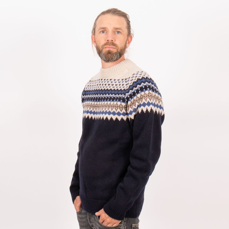 Sätila Sarek Sweater Herr Navy