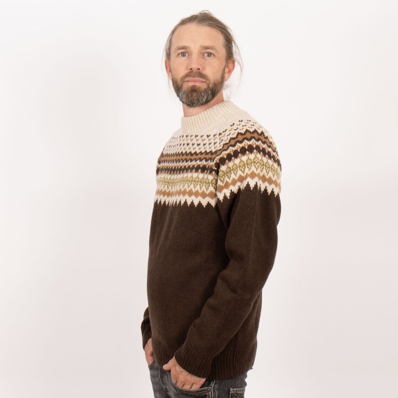 Sätila Sarek Sweater Herr Brown