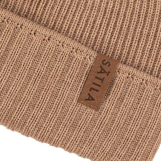 Sätila Fors Brown Label Mössa Beige Melange - NatureLife